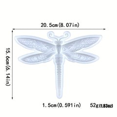 3D Dragonfly Silicone Mold for Chocolate Baking DIY Resin Casting