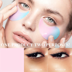 60Pcs Red Pomegranate Sakura Hyaluronic Acid Eye Gel Patch