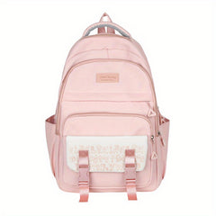 High School Middle Students Backpack Cartoon Pattern Foldable Travel Bag