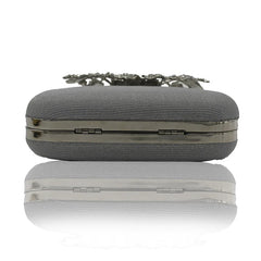 Kingluck Pu Wedding Clutch with Pearls