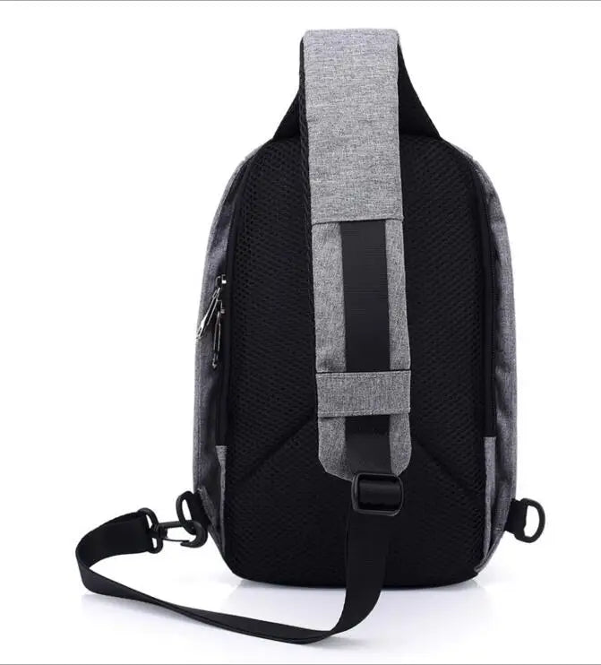 Men's Anti-theft Crossbody Bag Water Repellent Chest Pack