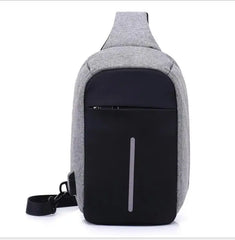 Men's Anti-theft Crossbody Bag Water Repellent Chest Pack