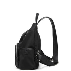 Waterproof Nylon Women Backpack Shoulder Back Bag Preppy Style