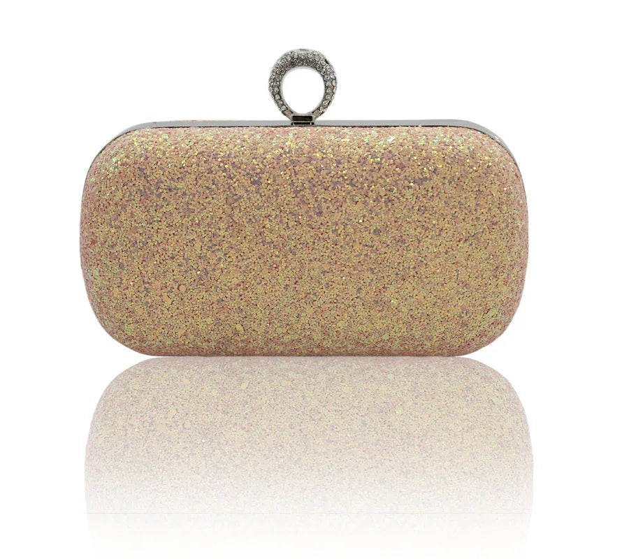 Women Evening Bags Chain Rhinestones Clutch Small Bags