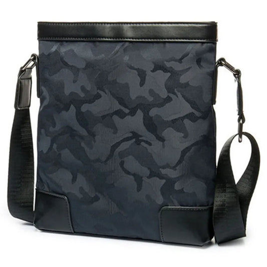 Camouflage Nylon Shoulder Bag Canvas Man's Handbag Vertical Handbags