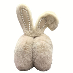 Winter Bunny Ear Warmers Foldable Earmuffs Hand Wash Ladies Accessorie