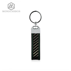 Real Carbon Fiber Key Chain with High Key Ring