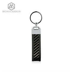 Real Carbon Fiber Key Chain with High Key Ring