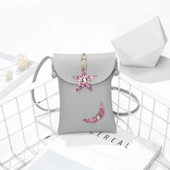 Girl's Star Moon Crossbody Bag for Women Casual Style