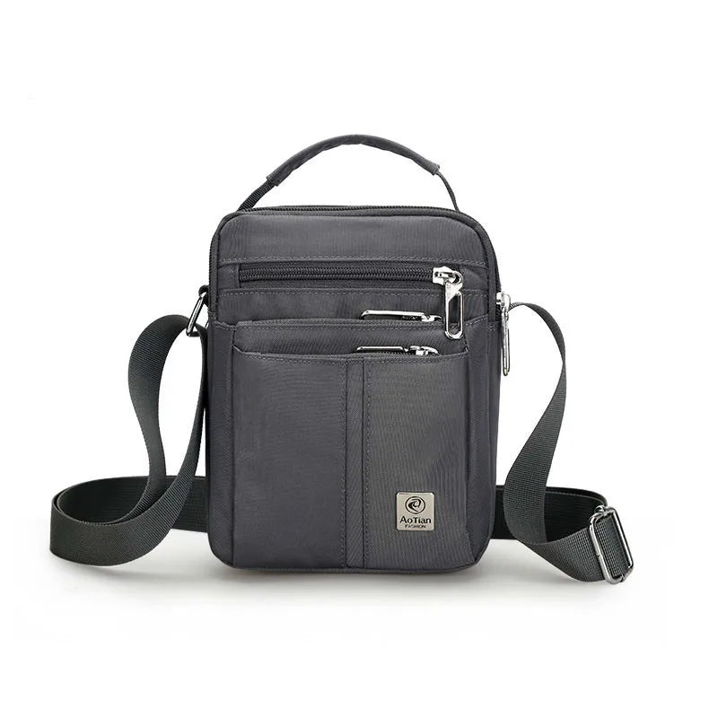 Waterproof Nylon Messenger Bags Shoulder Tote Weekend Travel Handbag