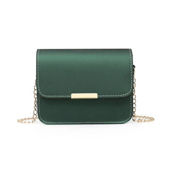 Women Shoulder Bag Small Beach Bag Chain PU Leather Handbag