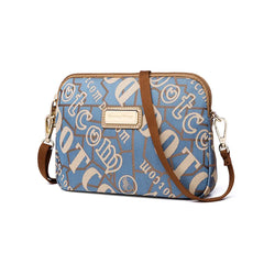 High-end Oxford Shoulder Bag Flap Letter Canvas Messenger Bag