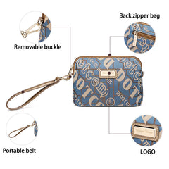 High-end Oxford Shoulder Bag Flap Letter Canvas Messenger Bag