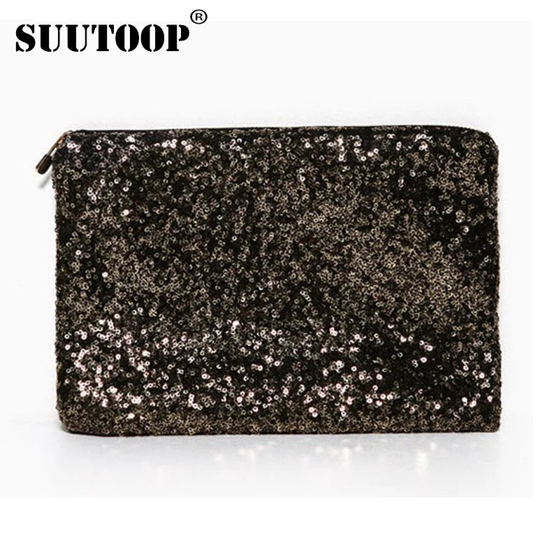 Glitter Sparkling Women Clutch Bag Sequins Evening Bag