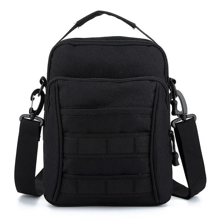 Camouflage Crossbody Bag Mountaineering Bag Waterproof Shoulder Bag