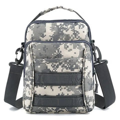 Camouflage Crossbody Bag Mountaineering Bag Waterproof Shoulder Bag