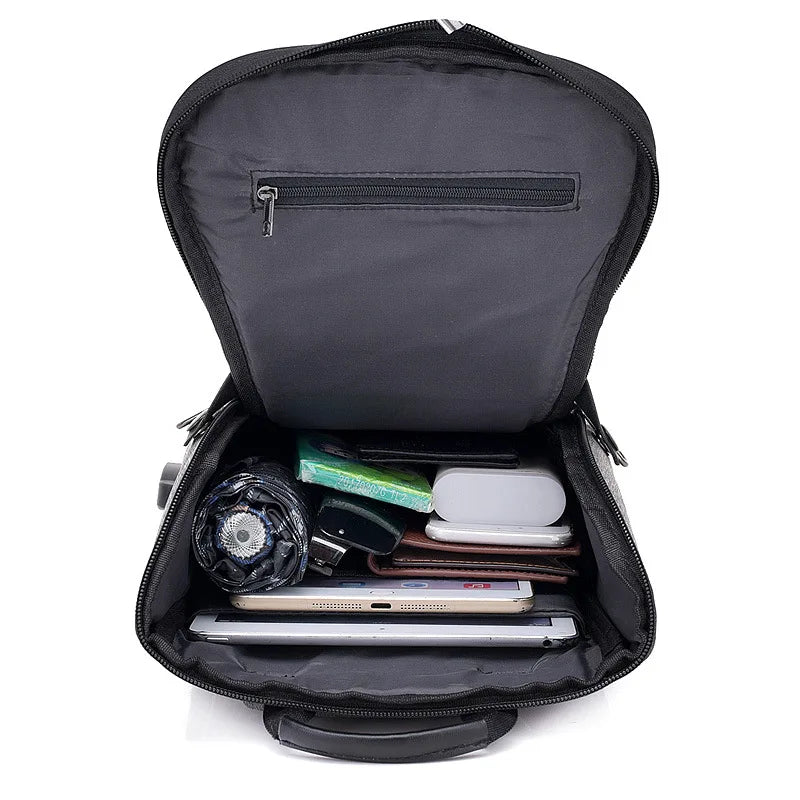Summer Men's Chest Bag USB Charging Leisure Multi-function Small Bag