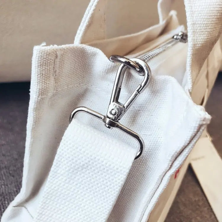 Women's Embroidered Messenger bag Portable Canvas Shoulder Bag