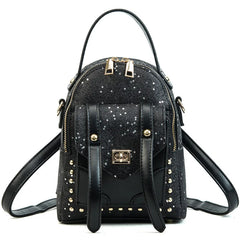 Sequins Student Bag Large-Capacity Travel Backpack