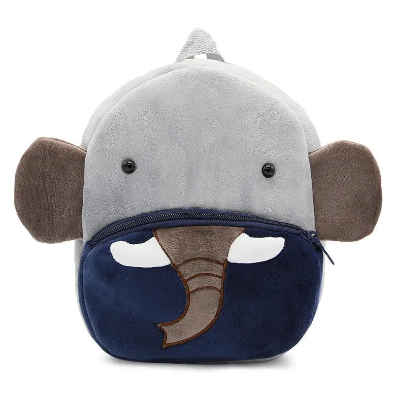 Kids Plush Animal Backpack School Bags Girls Boys Backpack