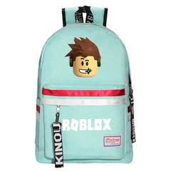 Kids Character Backpack Nylon School Bag Personalised Zipper Rucksack