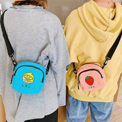 Korea Style Canvas Crossbody Bag for Women