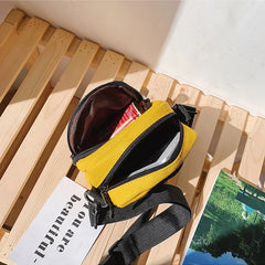 Korea Style Canvas Crossbody Bag for Women