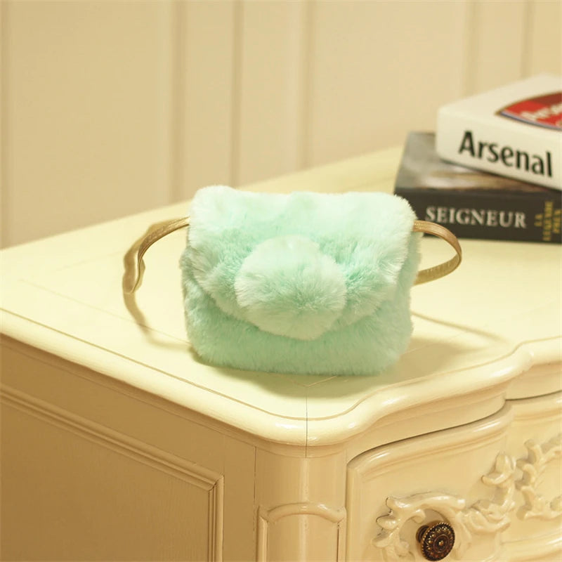 Baby Girls Mini Crossbody Bag Purse Bowknot