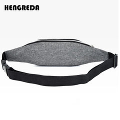 Fanny Pack Waist Bag with Earphone Hole for Travel