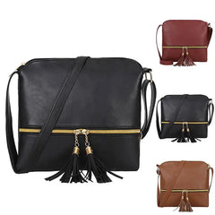 Women Tassel Bag Crossbody Shoulder Handbag Purse