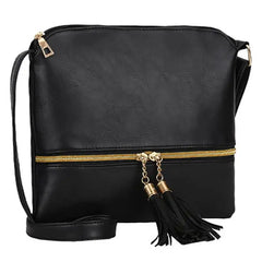 Women Tassel Bag Crossbody Shoulder Handbag Purse