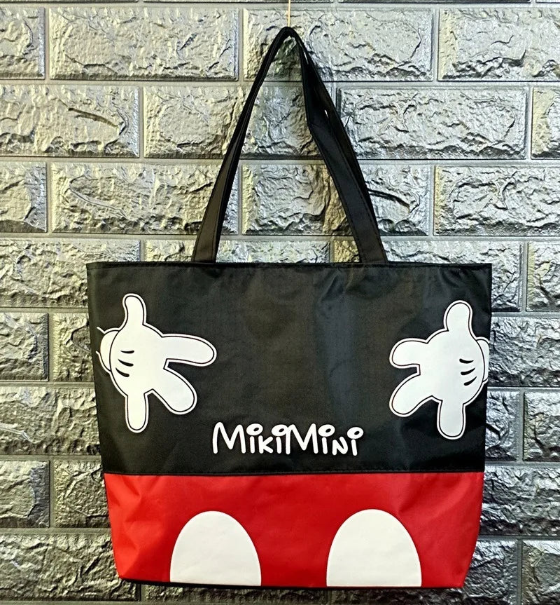 Canvas Women Bag High-capacity Mummy Shopping Big Shoulder Bag