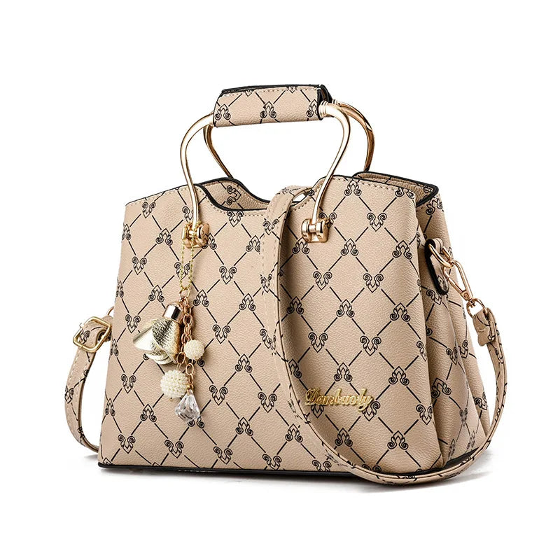 Women's PU Leather Shoulder Bag Totes Purse