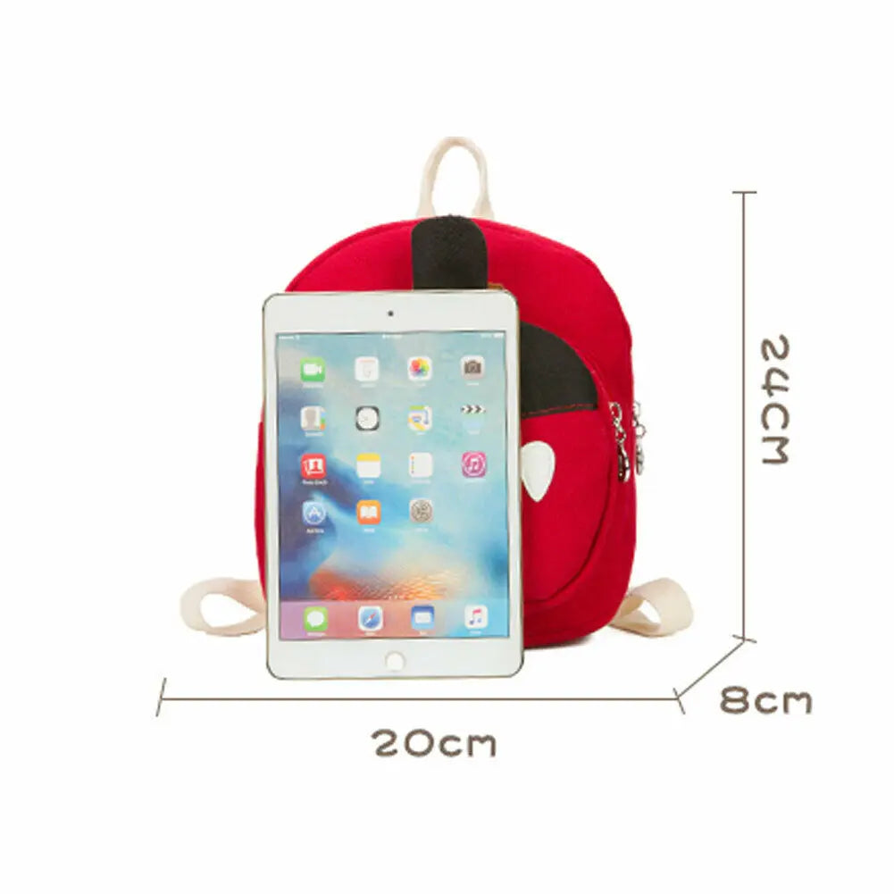 3D Cartoon Strawberry Backpack for Kids, Boys and Girls