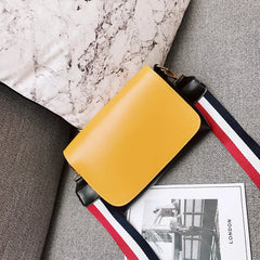 Canvas Flap Messenger Bag with Shoulder Strap