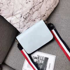 Canvas Flap Messenger Bag with Shoulder Strap