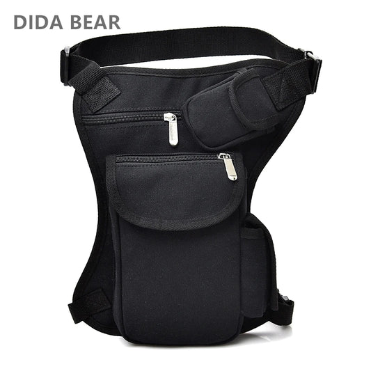 Canvas Drop Waist Bag Leg Pack Belt Fanny Pack Work High