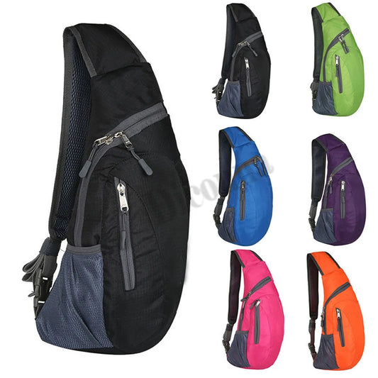 Unisex Sport Shoulder Bag Waist Pack Cross Body Sling Chest Pack Portable