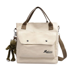 Canvas Cloth Waterproof Shoulder Bag Women Handbags Casual Style