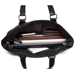 Men Zipper Briefcase Business Men Briefcase Bag Nylon Laptop Bag