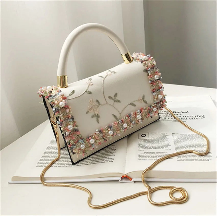 Female Bag Flower Bag Shoulder Bag Ladies Bag