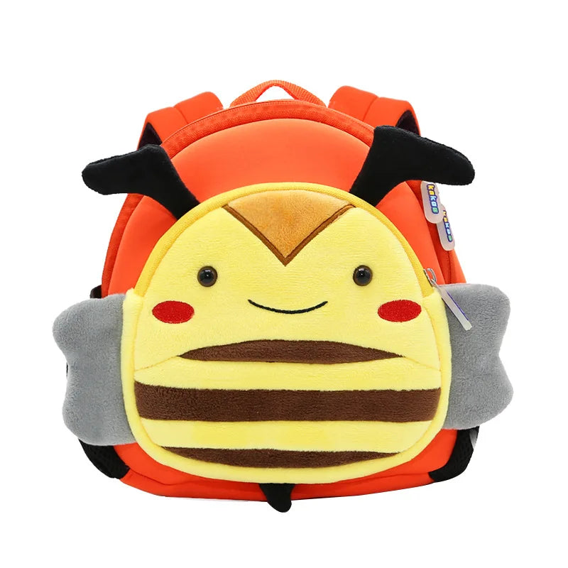 Little Bee School Backpack for Girls Boys Neoprene Kids School Bags