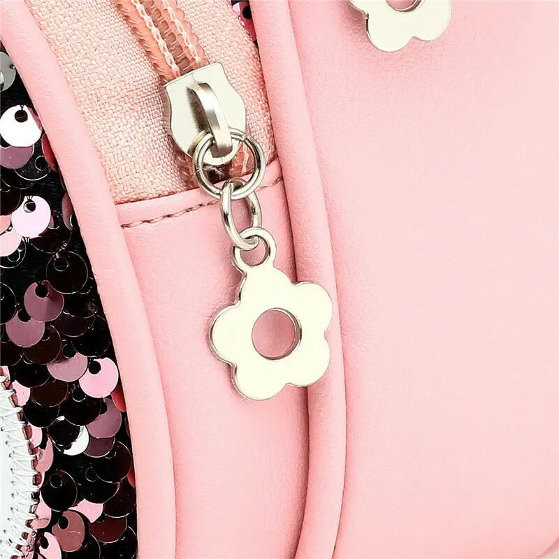 Sequin Cartoon Shoulder Bag Kindergarten Schoolbag Backpack For Kids