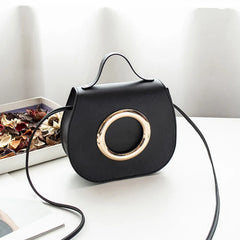 Sweet Candy Macarons Clamshell Shoulder Handbag Portable Crossbody