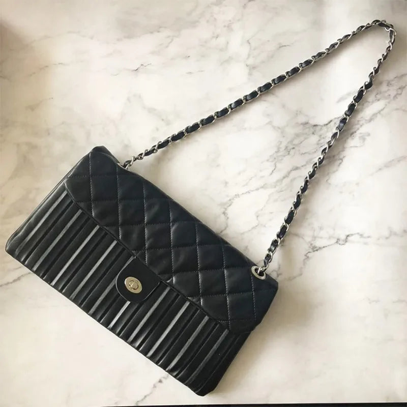 Graceful Rhombus Chain Women's Bag - Customizable