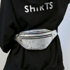 Women PU Leather Fanny Pack Pouch Lady Waterproof Travel Waist Wallet