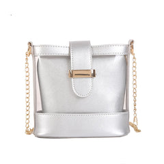 Transparent Women's Shoulder Beach Bag Waterproof Wave Point Master Bag