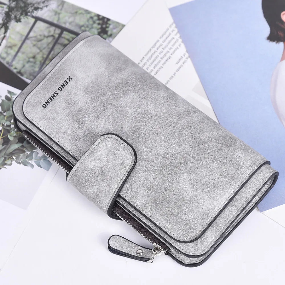 Women's Big Capacity Leather Wallet