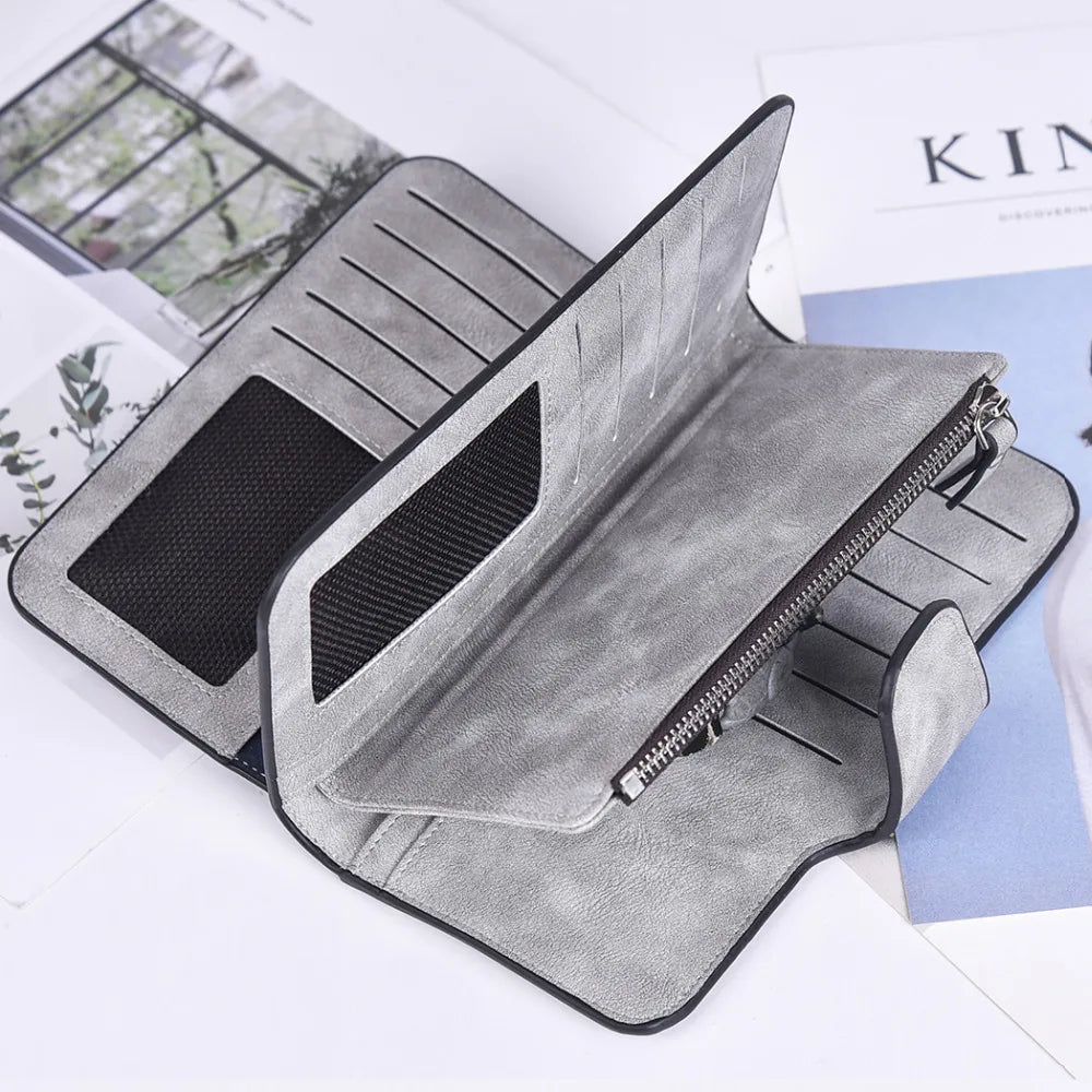 Women's Big Capacity Leather Wallet