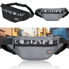 Hot Camo Travel Bum Bag Fanny Pack Waist Bag Zipped Pouch